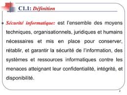 cours sécurité informatique