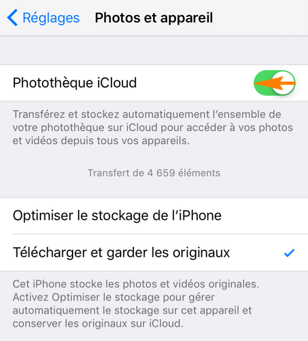 stockage icloud prix