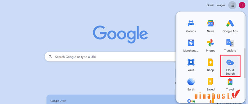 cloud search google com