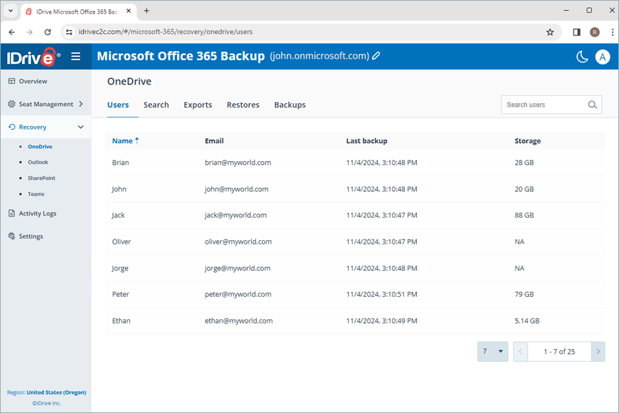 one drive office 365