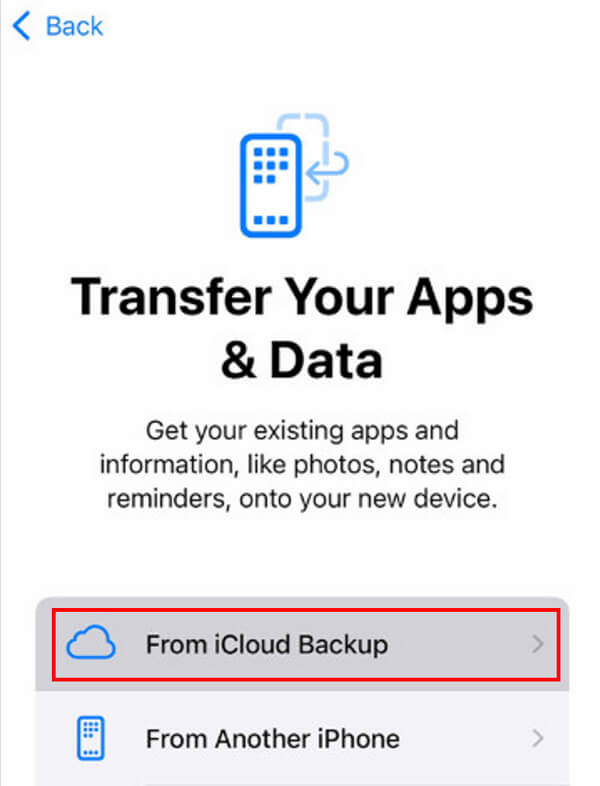 restaurer sauvegarde iphone icloud